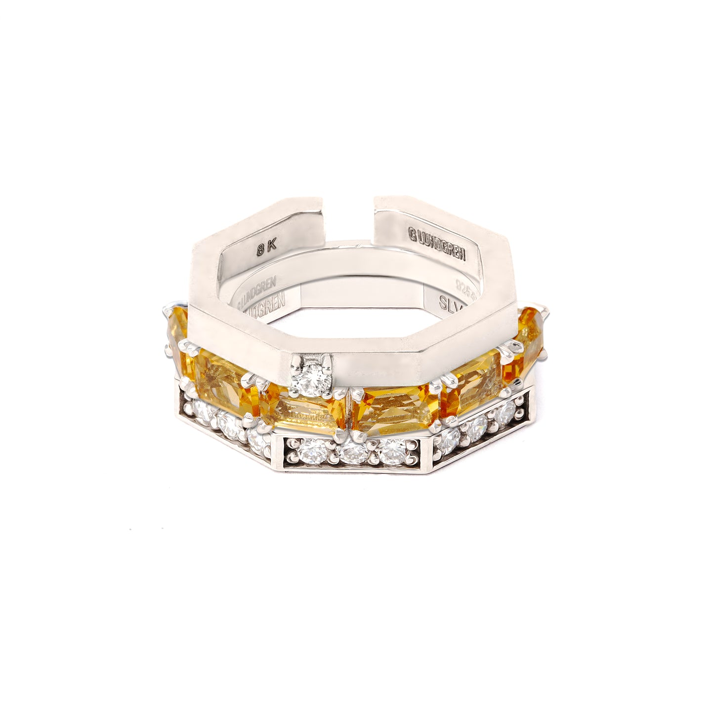 ÉLAN LE PETIT STACK SILVER