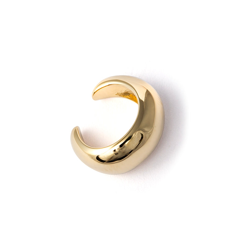 CHUNKY EAR CUFF GOLD