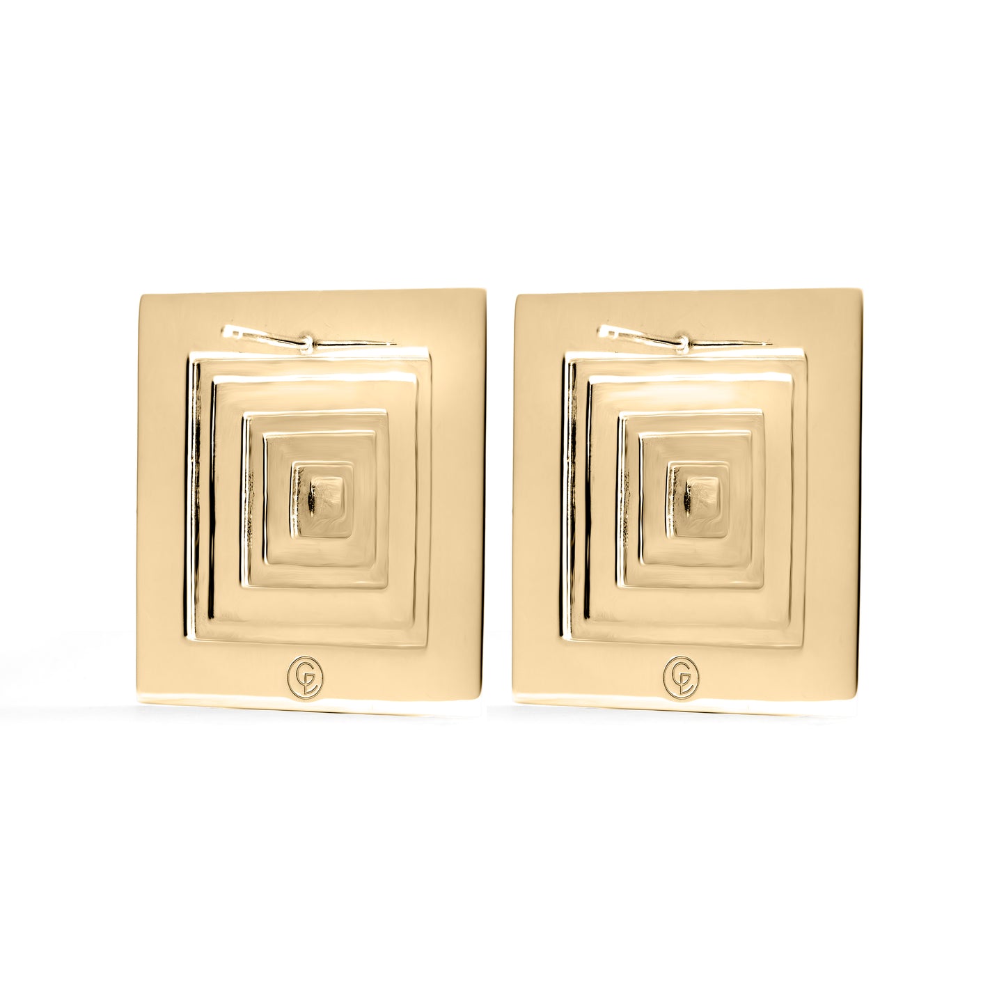 ART DECO EARRINGS GOLD