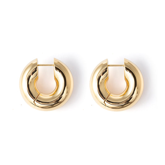 SEAMLESS HOOPS GOLD