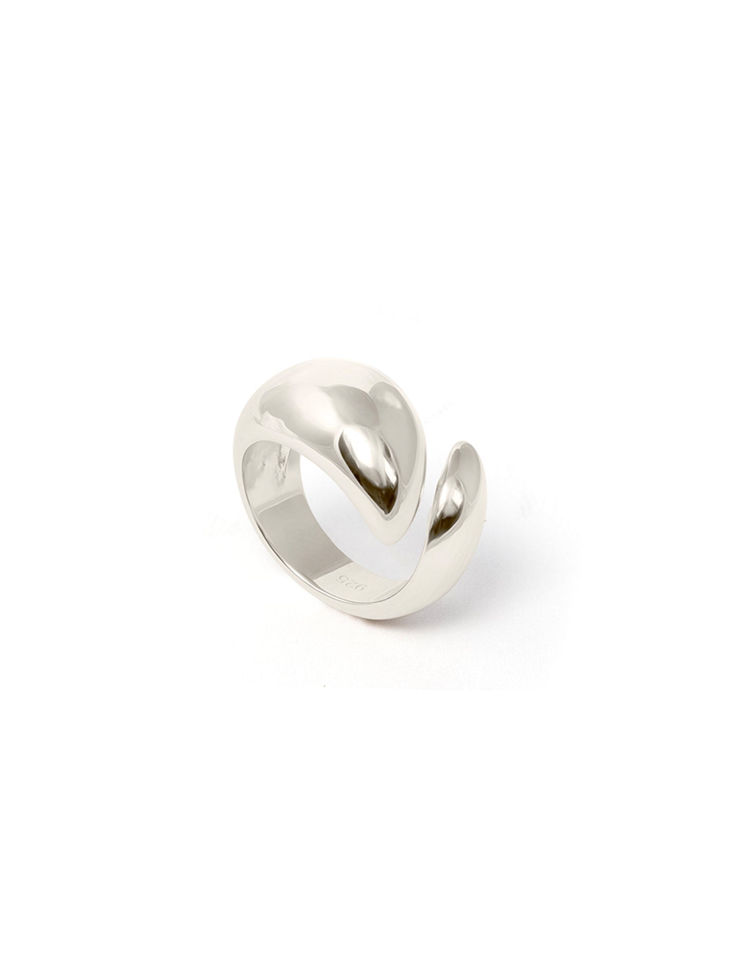 CHUNKY PINKY RING SILVER