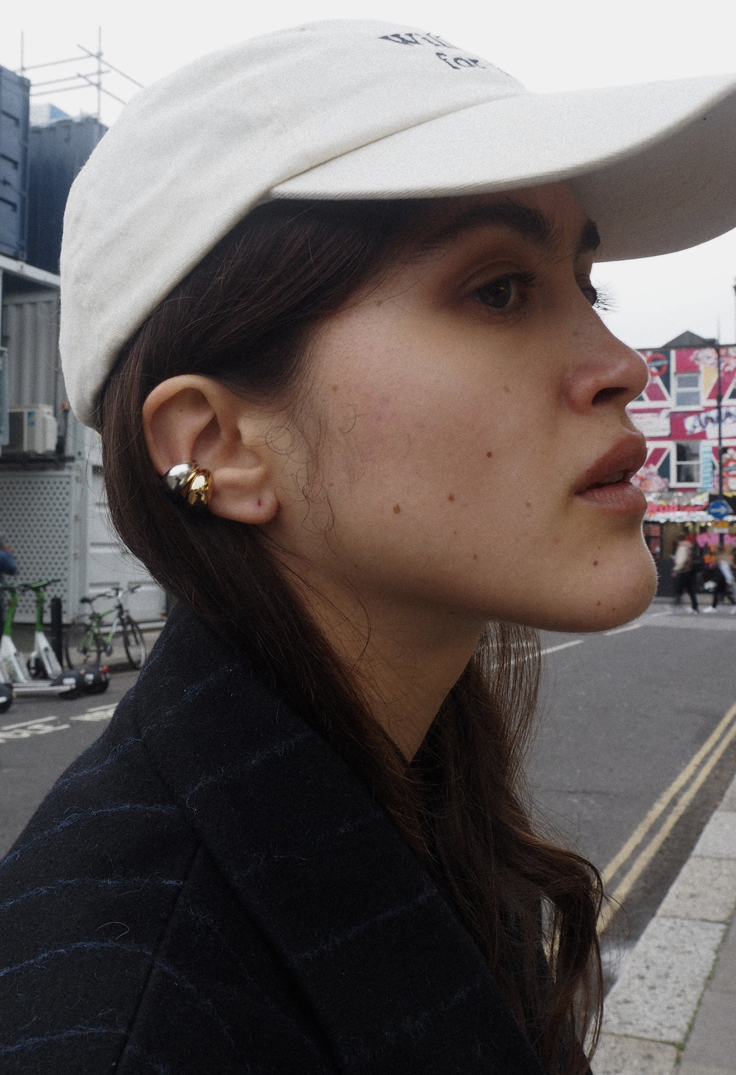 CHUNKY EAR CUFF GOLD