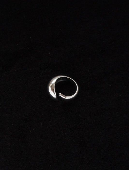 CHUNKY PINKY RING SILVER