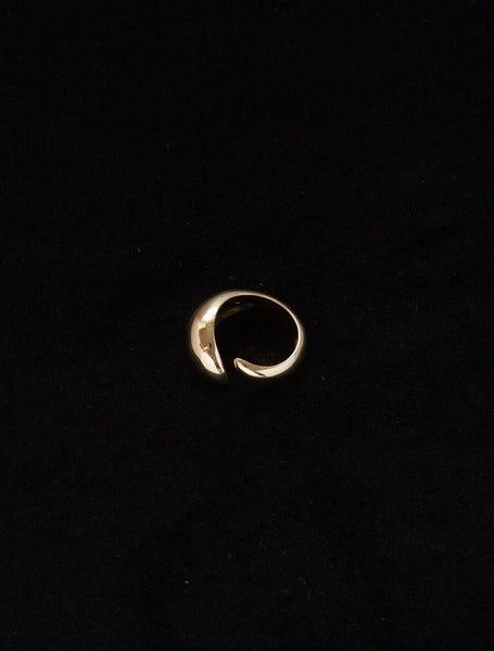 Pinky ring.【コラージュアート】 GL Skull Pinky Ring - One Gold Eye Jack Ver.3 - Spider Head
